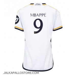 Real Madrid Kylian Mbappe #9 Kotipaita Naisten 2023-24 Lyhythihainen